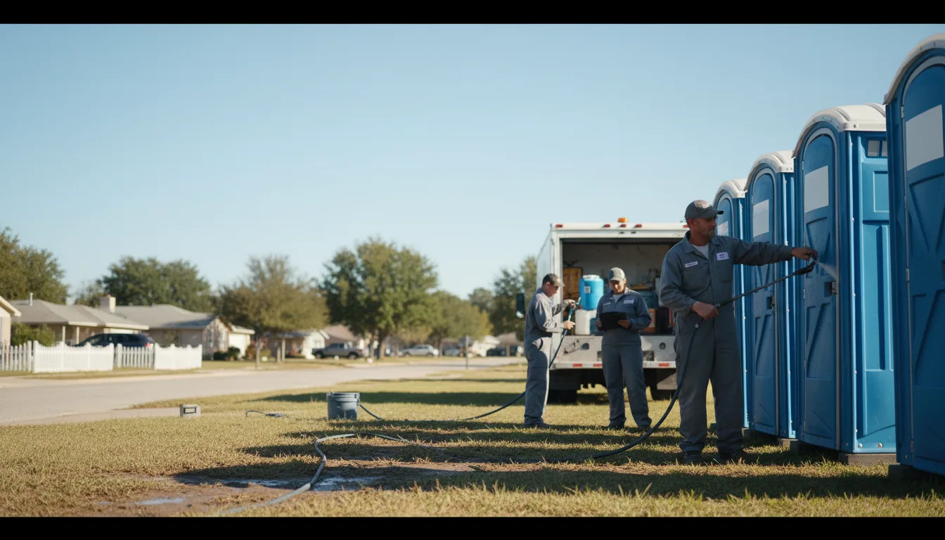 Long-Term Portable Toilet Rental in Helena, OK near me